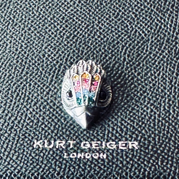 NWOT Kurt Geiger Black Crossbody Bag with Multicolor Accents - Picture 15 of 15